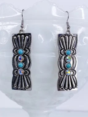 Jara Long Concho Earring