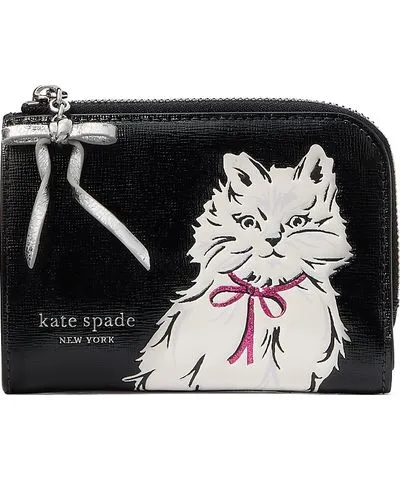 Kate Spade New York Small Compact Leather Wallet