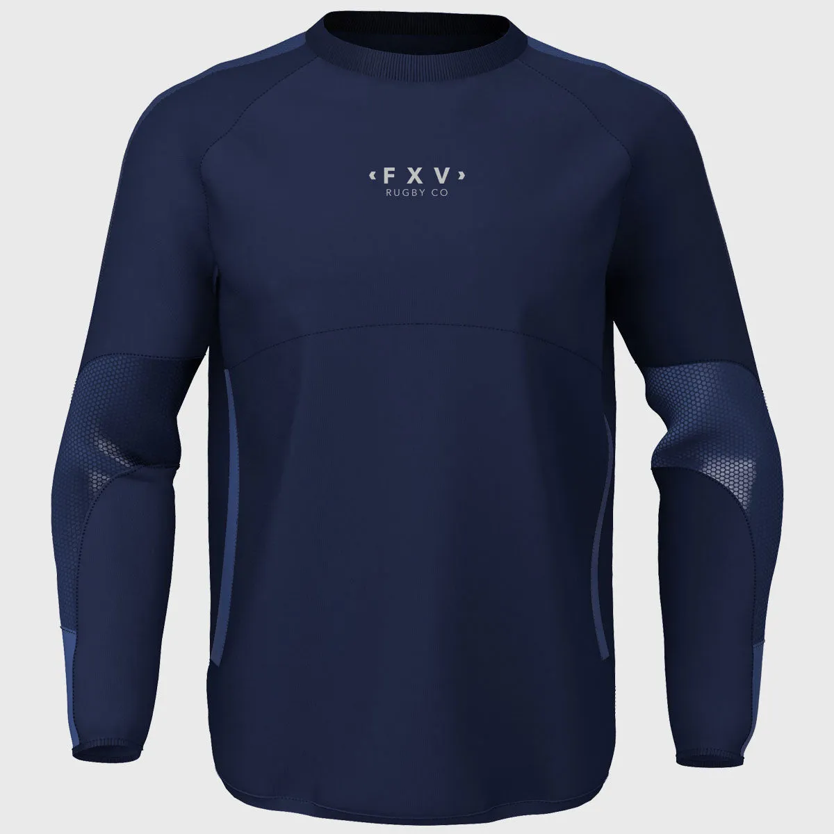 Kid's Rugby Training Contact Top Navy