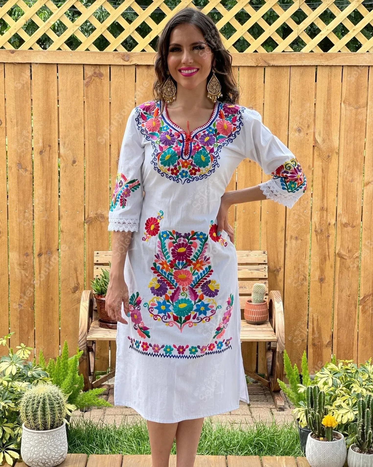 Kimono Deluxe Midi Dress