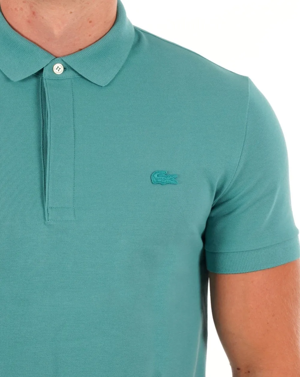 Lacoste Tonal Polo Shirt Ocean