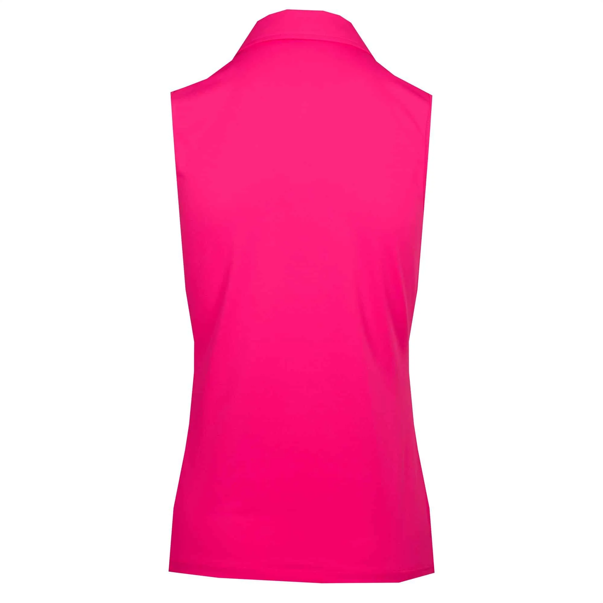 Ladies G/FORE Sleeveless Golf Polo Knockout Pink