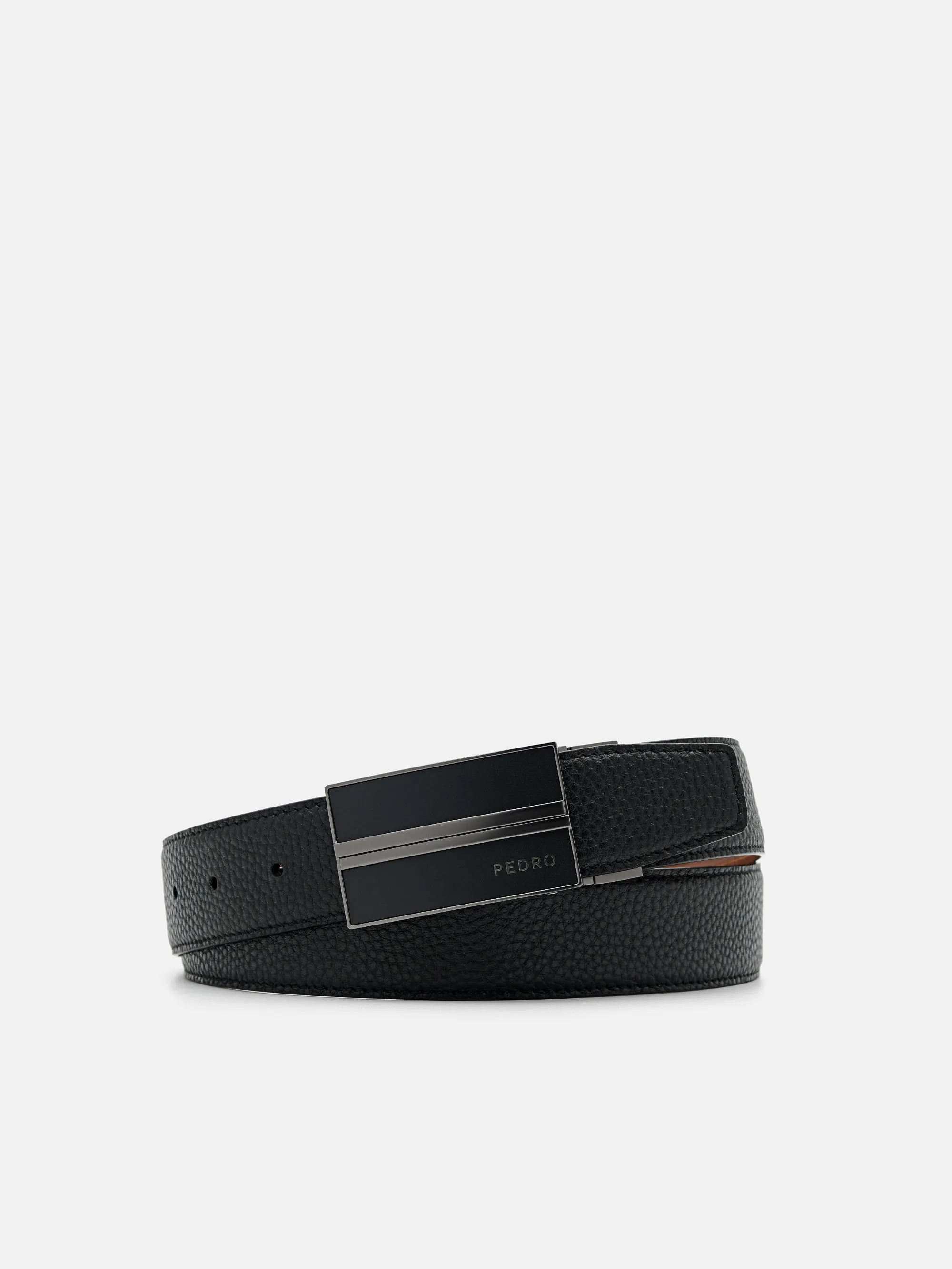 Leather Reversible Tang Belt