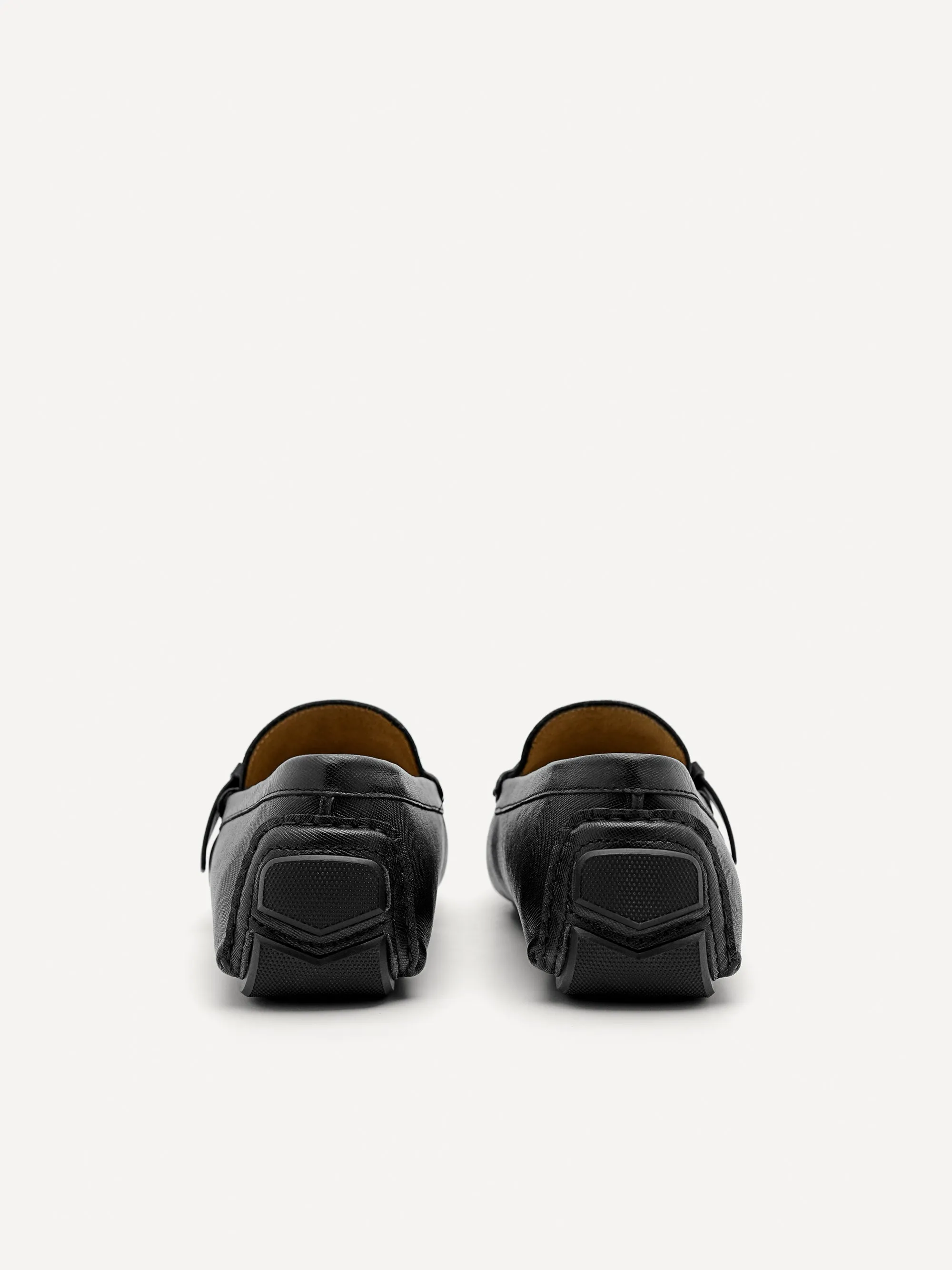 Leather Strap Moccasins