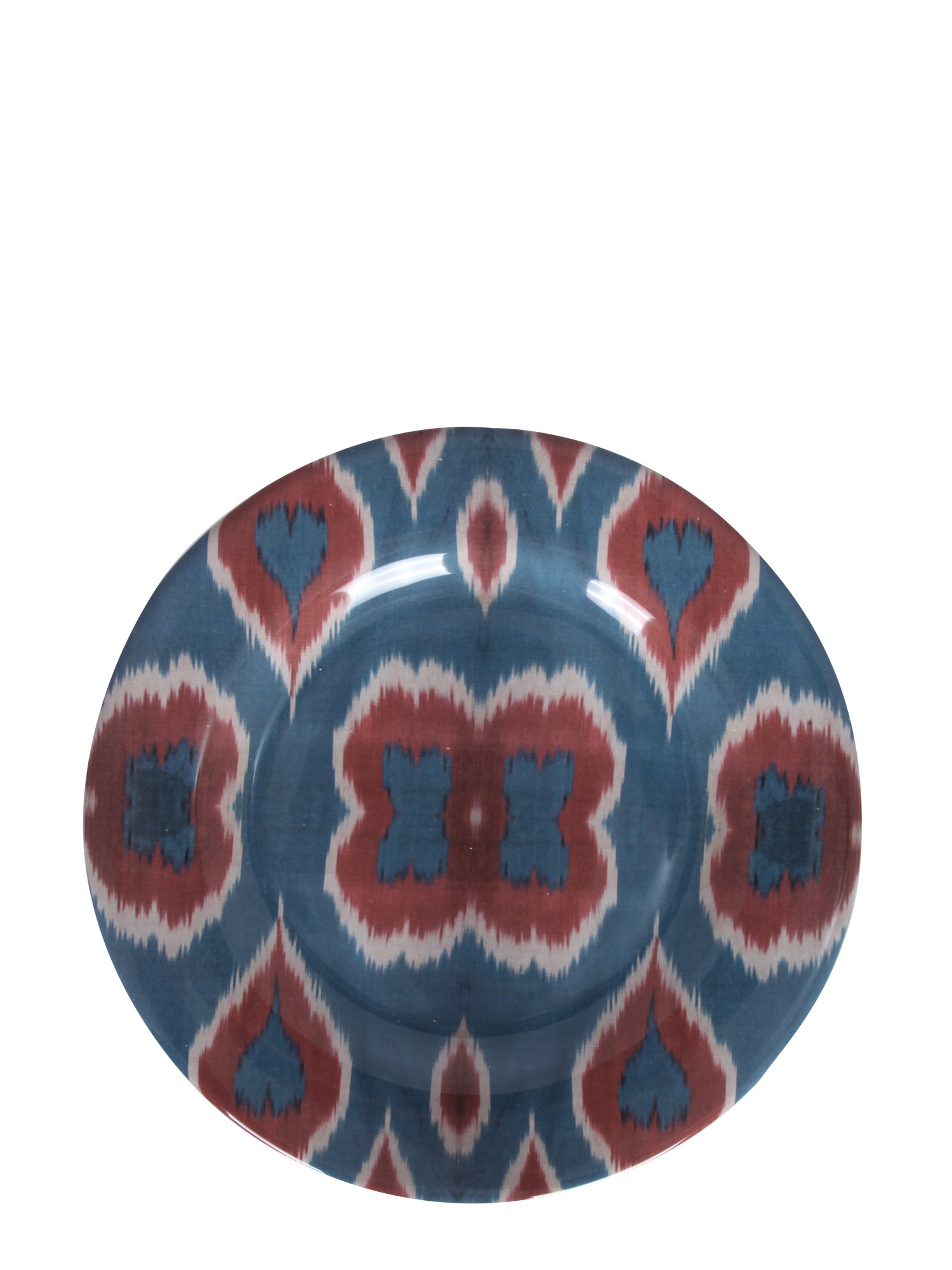 LES-OTTOMANS    IKAT PRINT CERAMIC PLATE