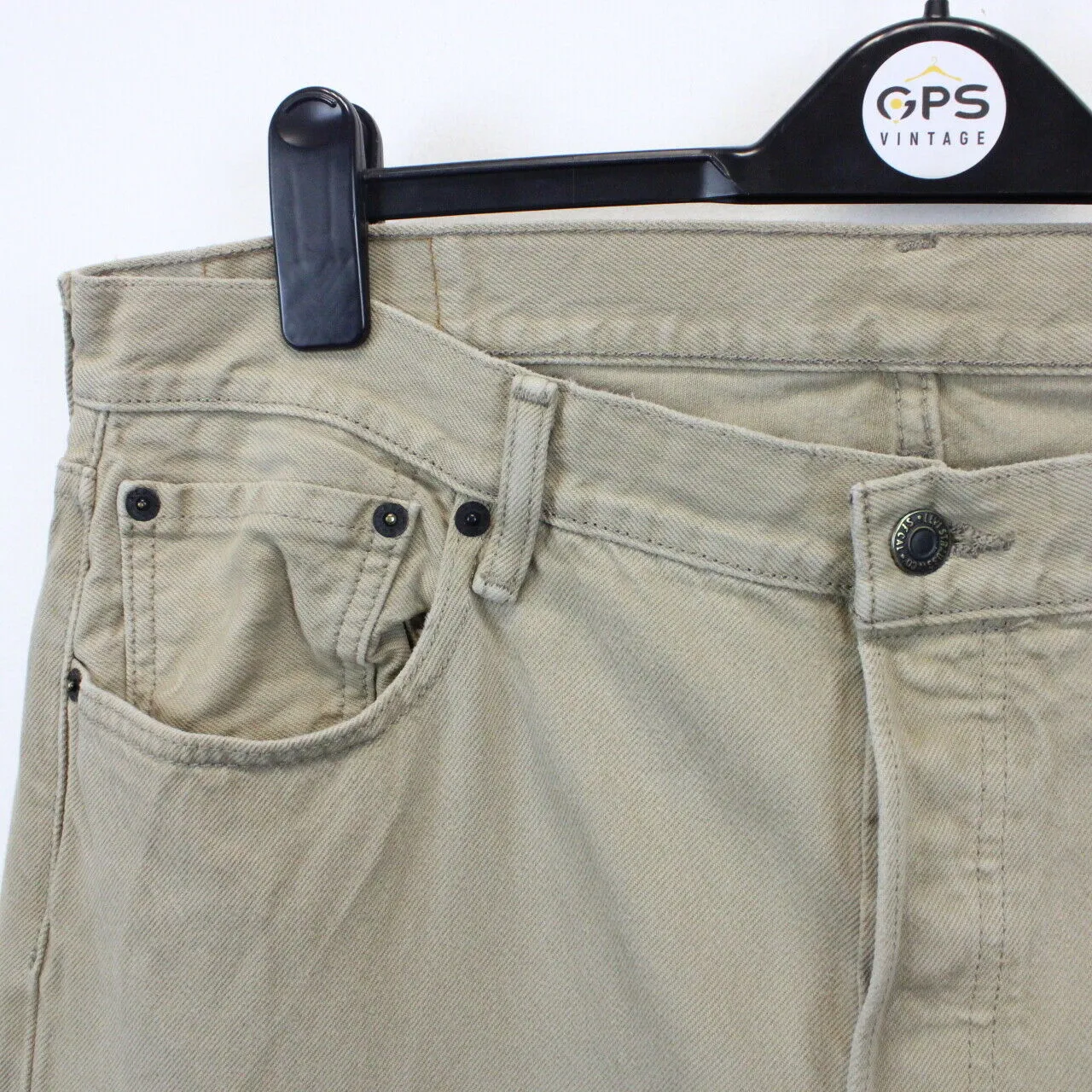 LEVIS 501 Jeans Beige | W38 L32