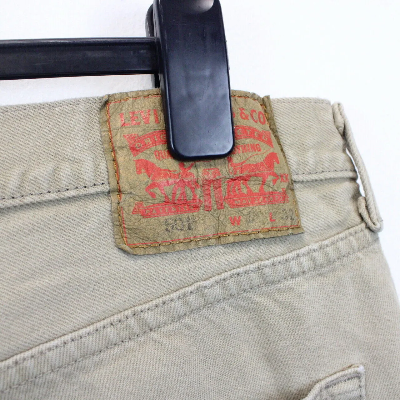 LEVIS 501 Jeans Beige | W38 L32