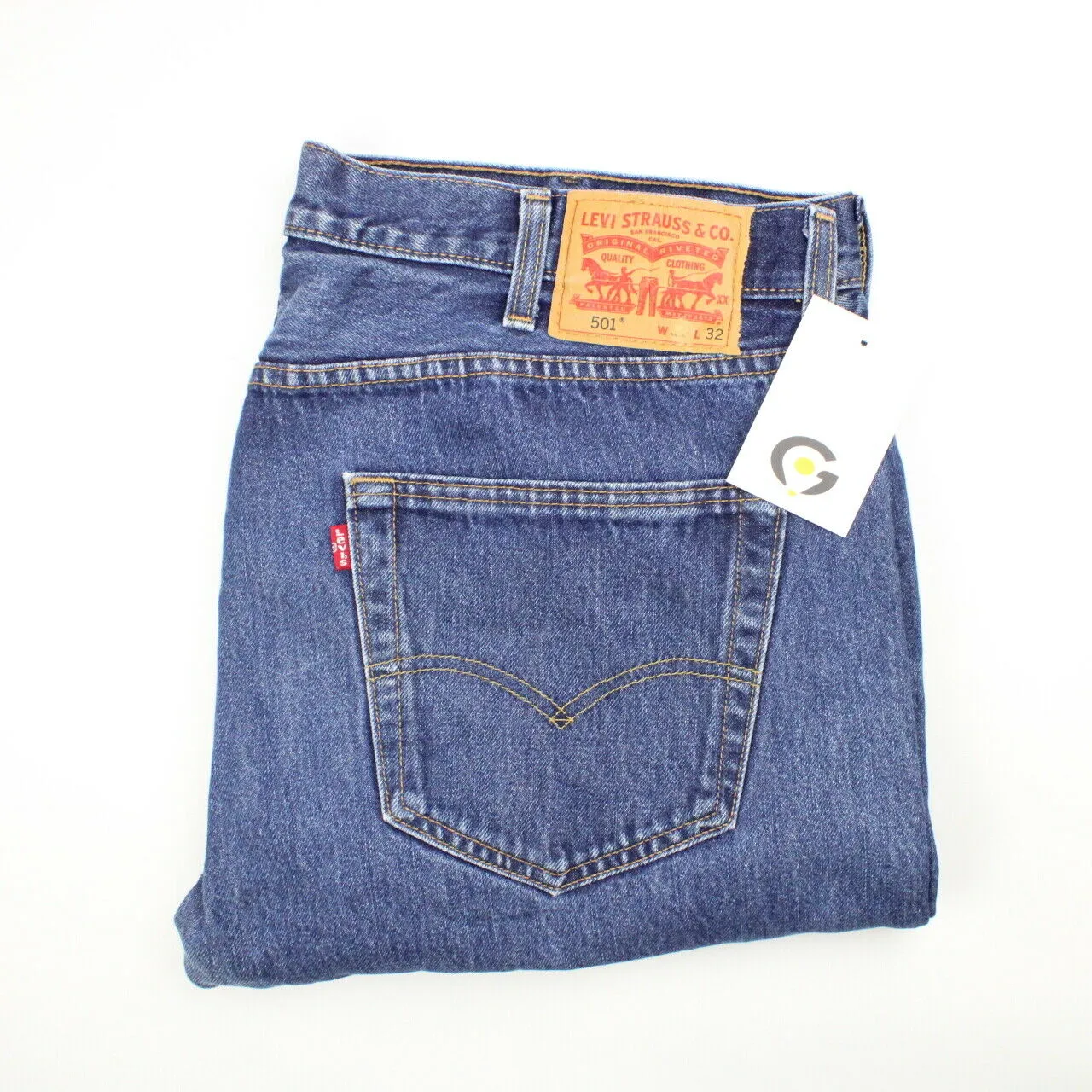 LEVIS 501 Jeans Mid Blue | W40 L30