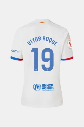 LFP FC Barcelona away shirt 23/24  - VITOR ROQUE