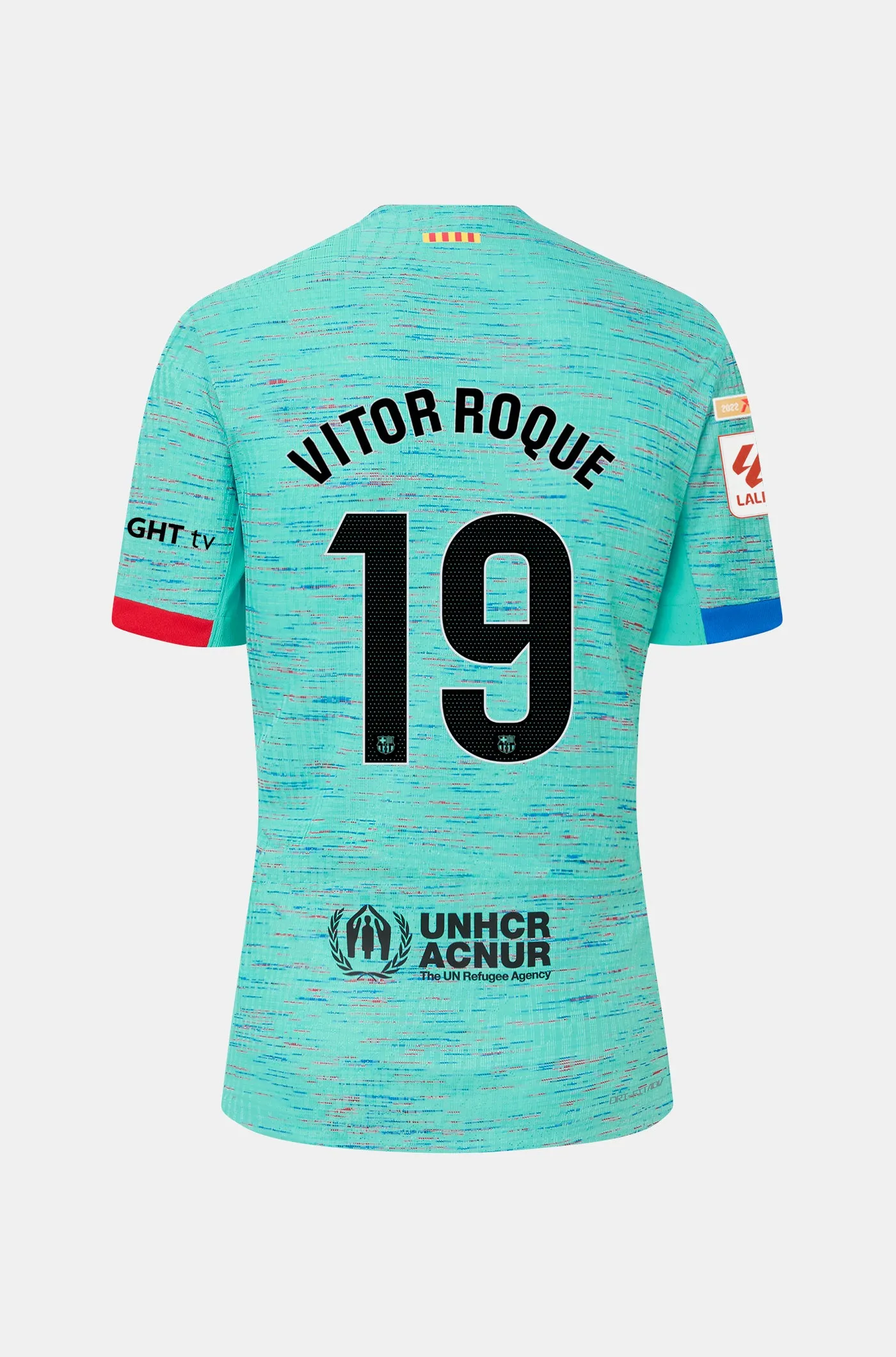 LFP  FC Barcelona third shirt 23/24 – Junior  - VITOR ROQUE