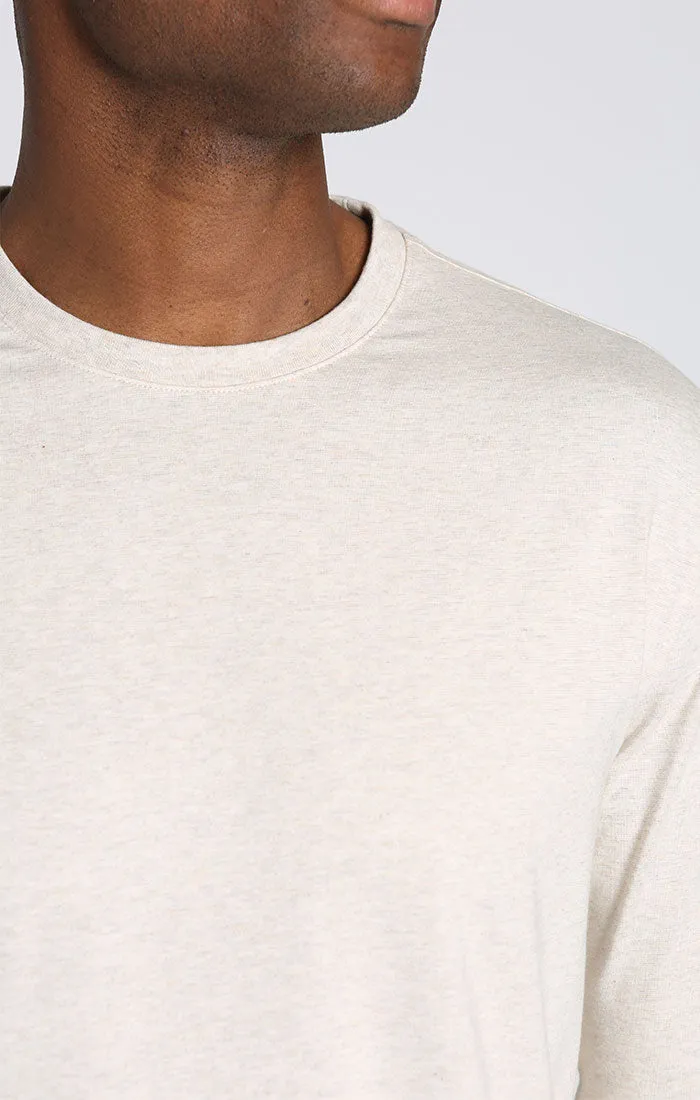 Long Sleeve Cotton Modal Crewneck