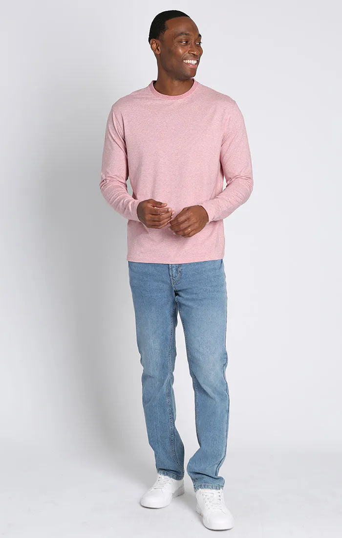 Long Sleeve Cotton Modal Crewneck