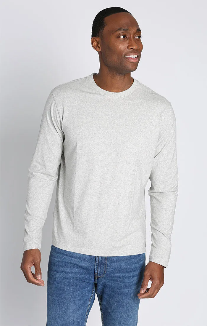 Long Sleeve Cotton Modal Crewneck