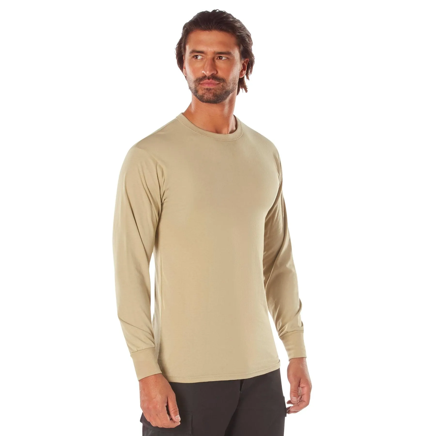 Long Sleeve Solid T-Shirt