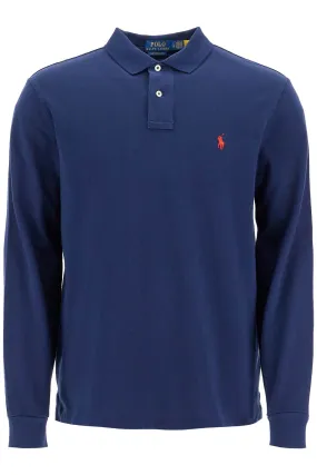 long-sleeved polo shirt