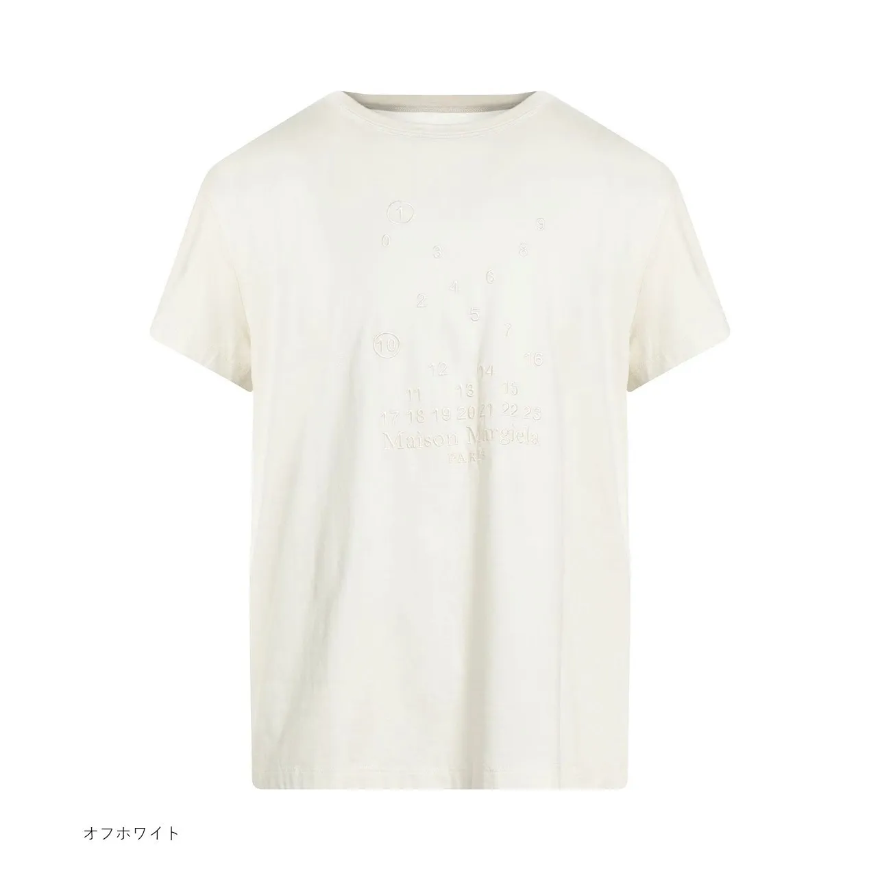 Maison Margiela  |Crew Neck Plain Cotton Short Sleeves Logo Designers