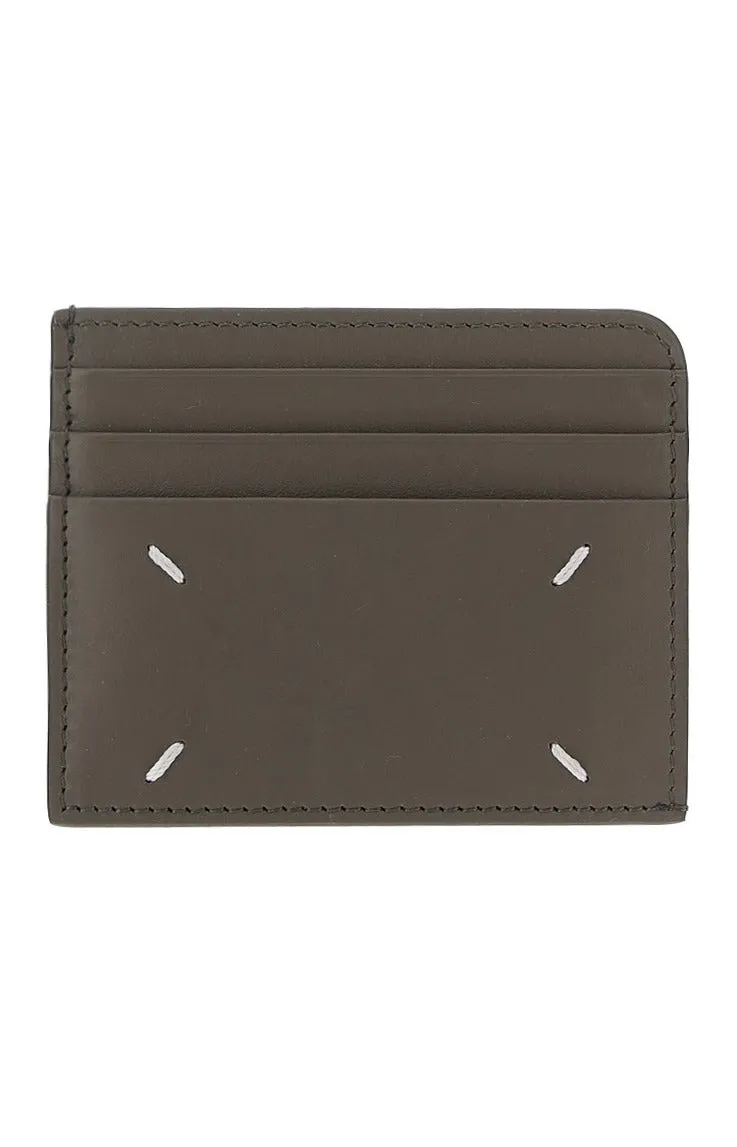 Maison Margiela Logo Detailed Card Holder