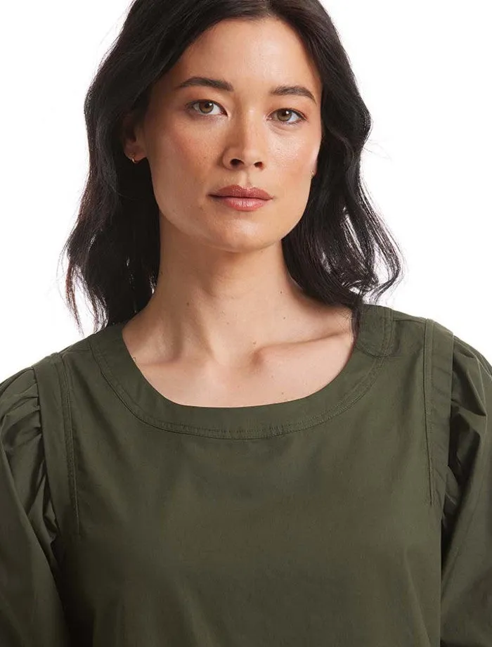 Marco Polo Pleat Detail Top