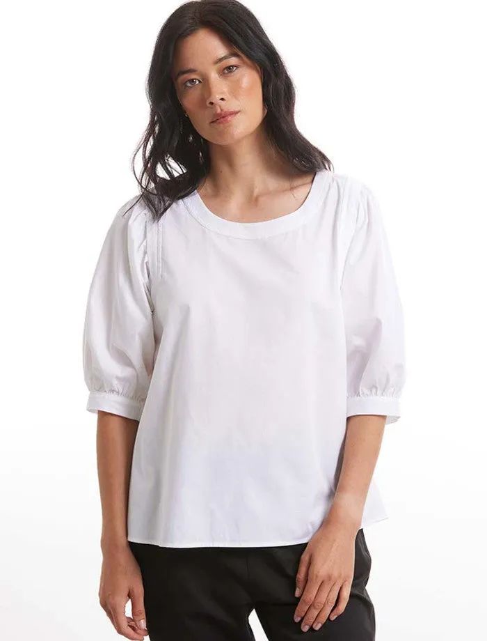 Marco Polo Pleat Detail Top