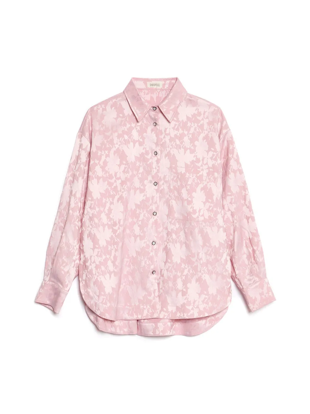 Mariam Jacquard Oversized Shirt