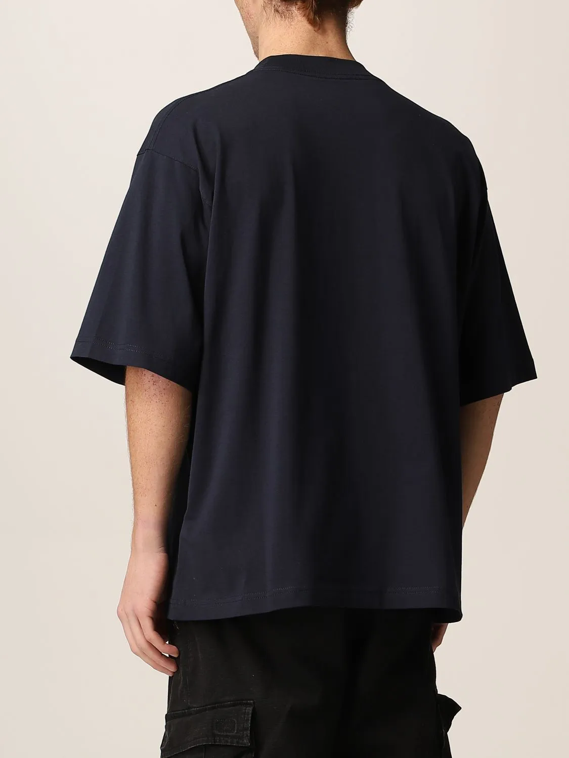 MARNI  |Crew Neck U-Neck Plain Cotton Short Sleeves Logo Designers