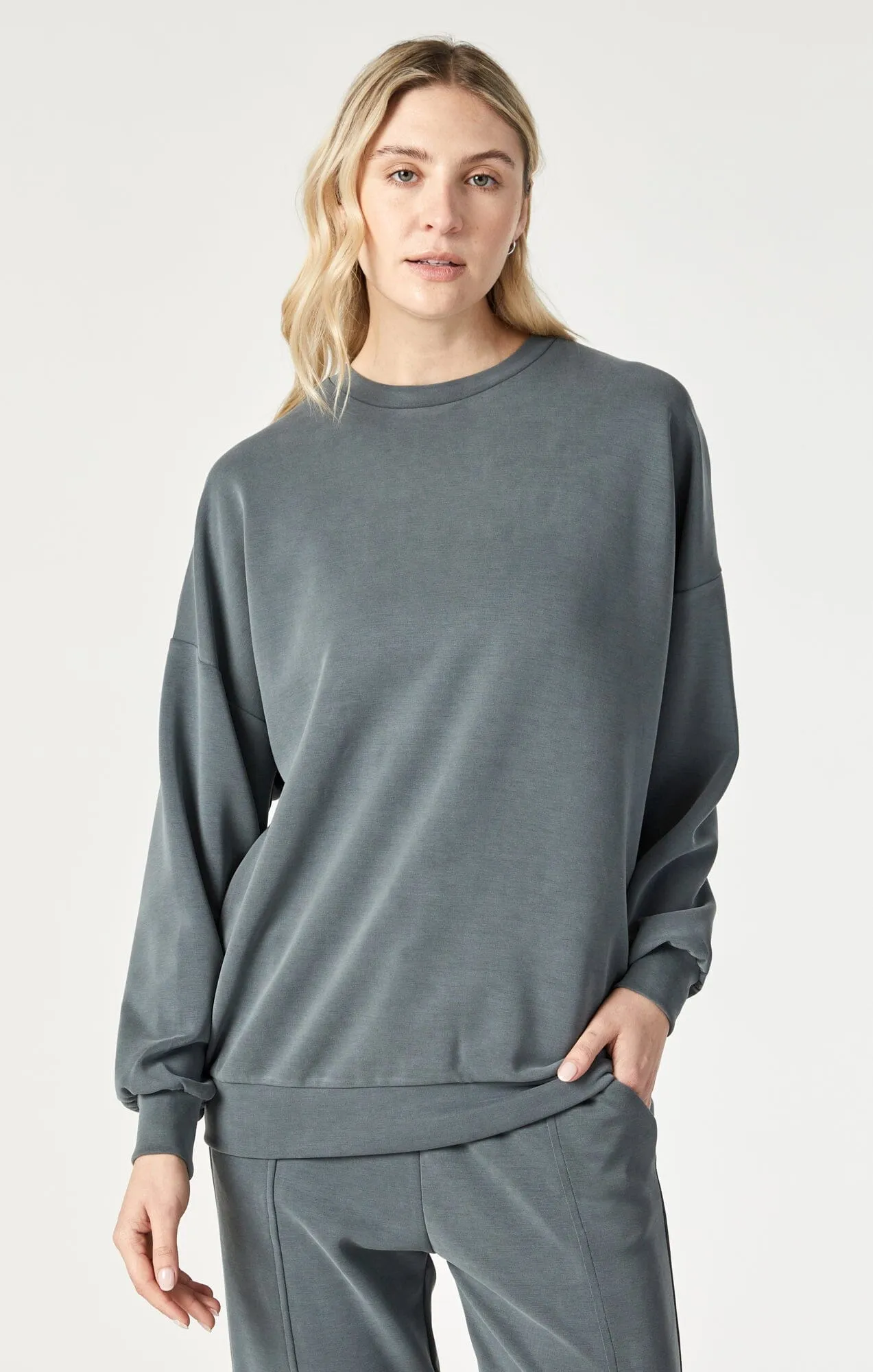 Mavi Oversized Sweatshirt In Urban Chic