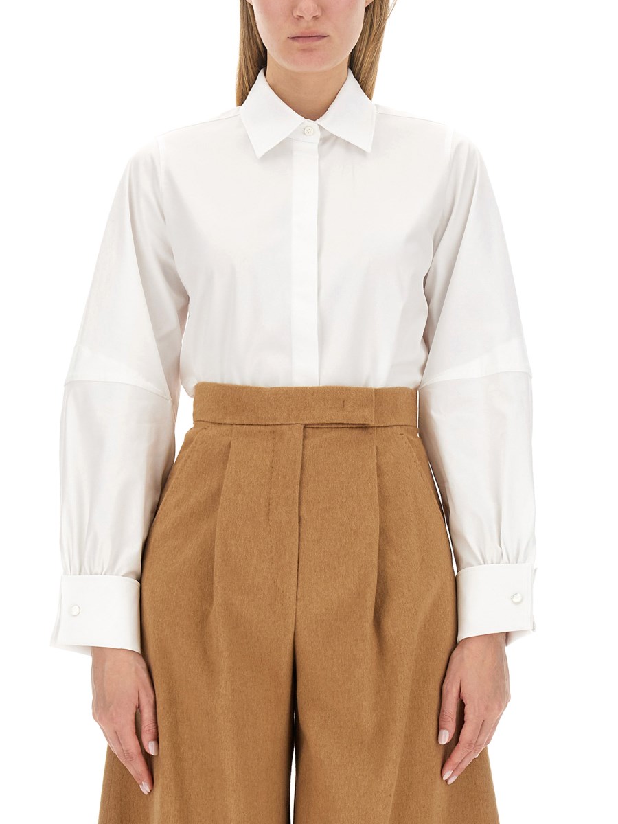 MAX MARA    COTTON POPLIN SHIRT