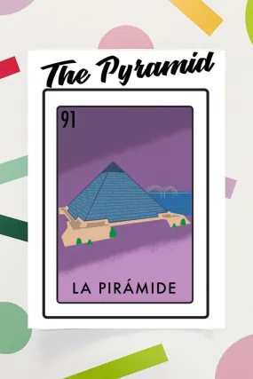 Memphis Poster Prints- The Pyramid