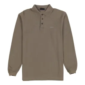 Men's Long-Sleeved Polo Shirt