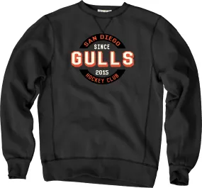 Men's San Diego Gulls Biscuit Fleece Crew