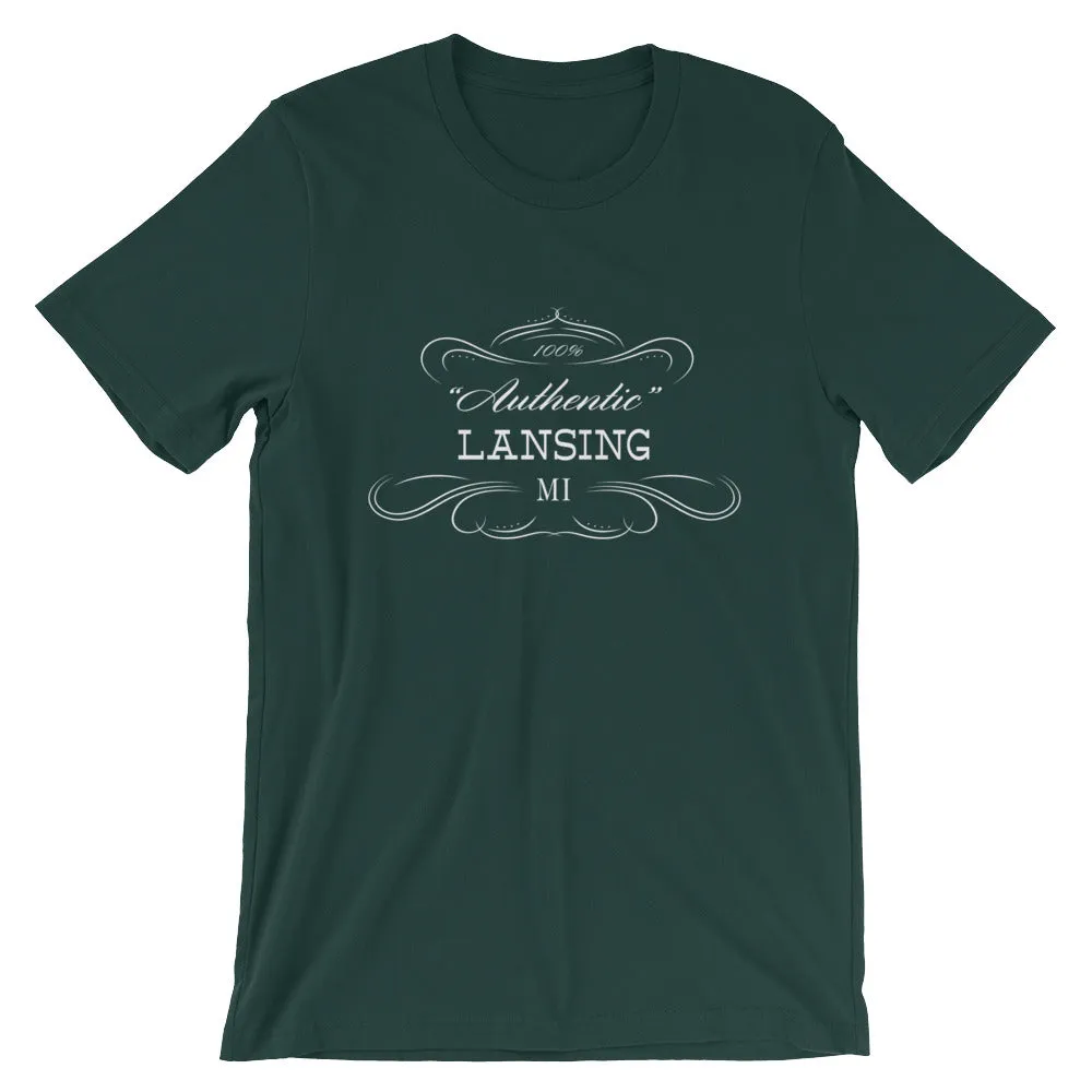 Michigan - Lansing MI - Short-Sleeve Unisex T-Shirt - Authentic