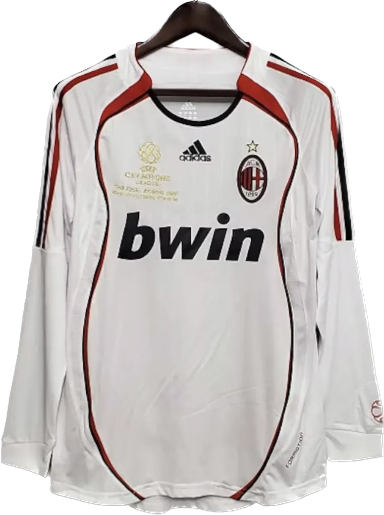 Milan Finale Atene - 06/07  Manica Lunga Vintage