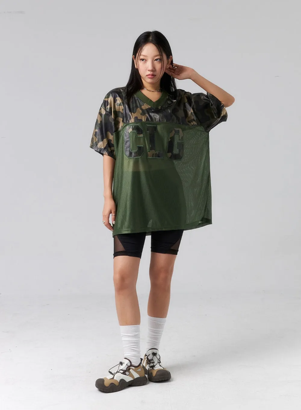 Military Print Tee CL319