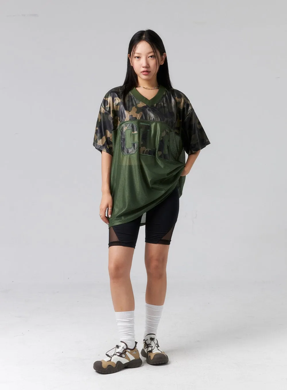 Military Print Tee CL319