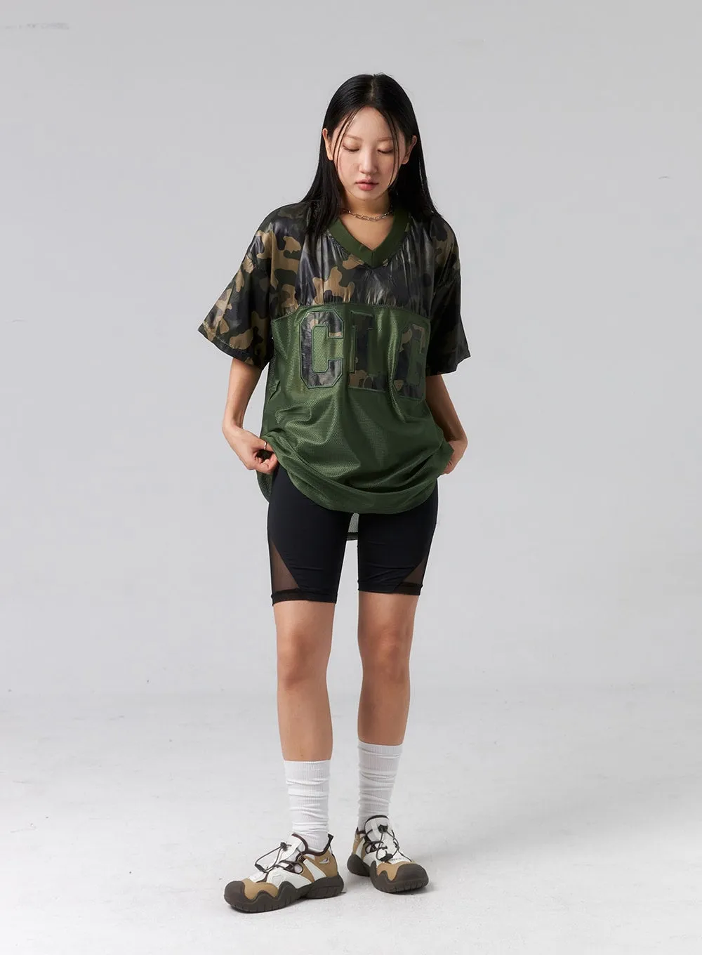 Military Print Tee CL319