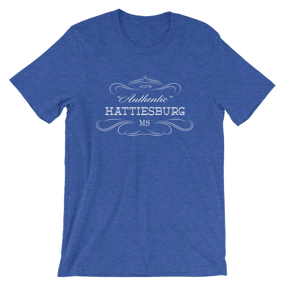 Mississippi - Hattiesburg MS - Short-Sleeve Unisex T-Shirt - Authentic