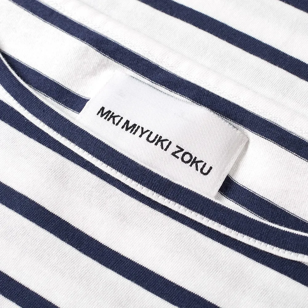 MKI Breton TeeWhite & Navy