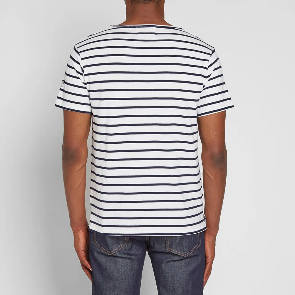 MKI Breton TeeWhite & Navy