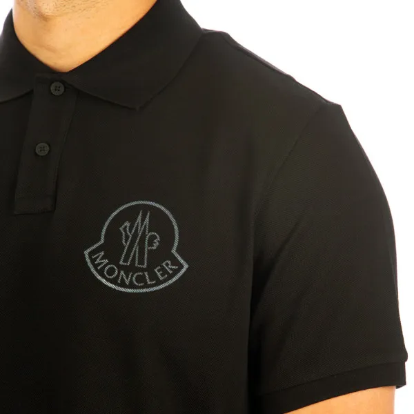 MONCLER  |Cotton Short Sleeves Logo FX Advantage / Exclusive Polos