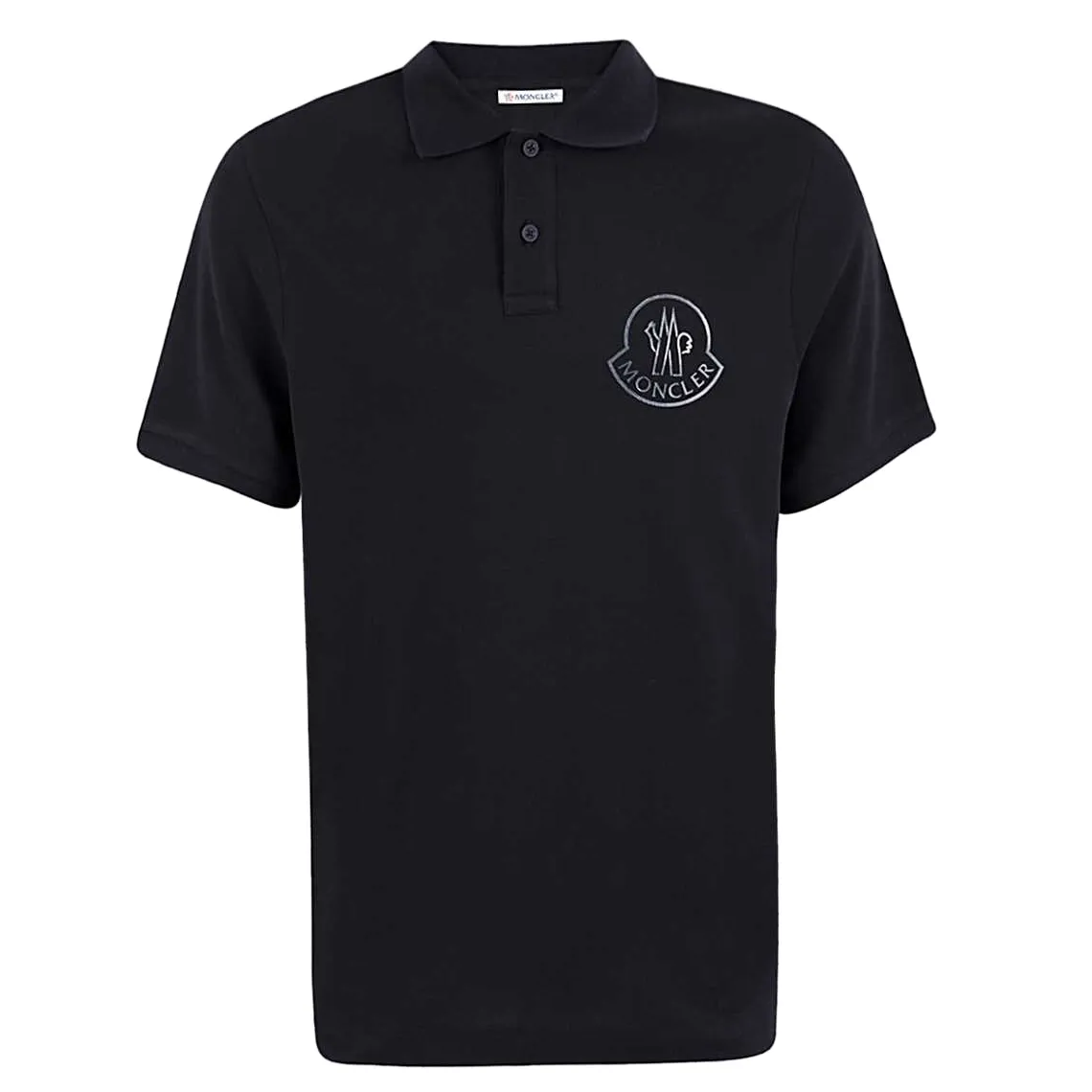 MONCLER  |Cotton Short Sleeves Logo FX Advantage / Exclusive Polos