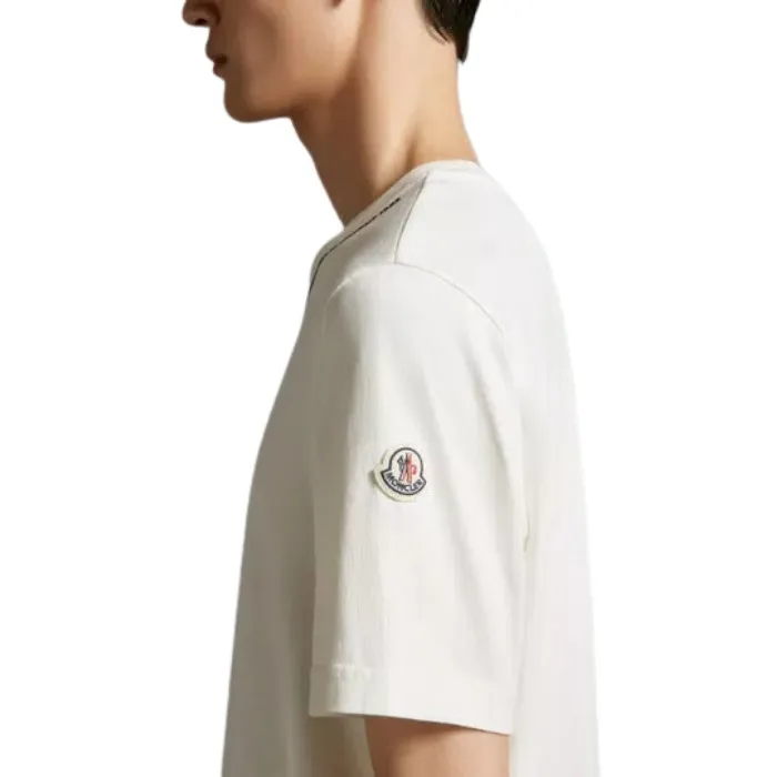 MONCLER  |Crew Neck Unisex Street Style Plain Cotton Short Sleeves