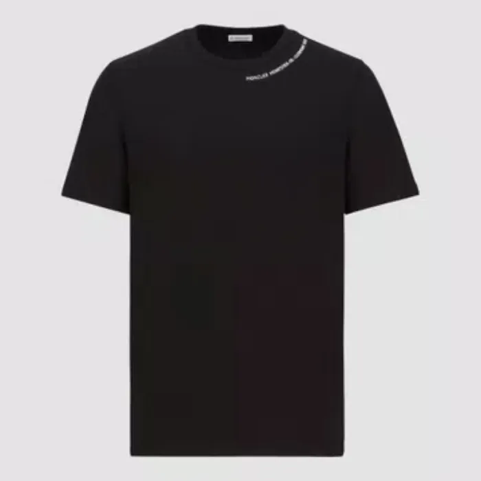 MONCLER  |Crew Neck Unisex Street Style Plain Cotton Short Sleeves