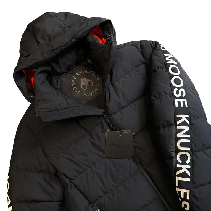 MOOSE KNUCKLES NAUFRAGE COAT - BLACK