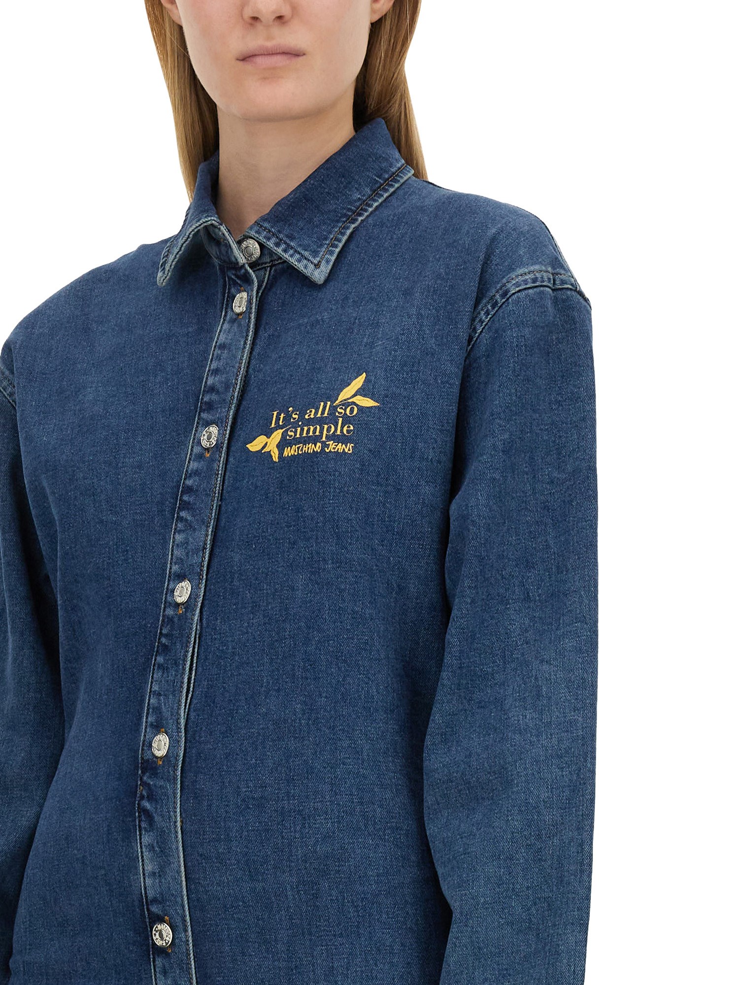MOSCHINO JEANS    DENIM DRESS