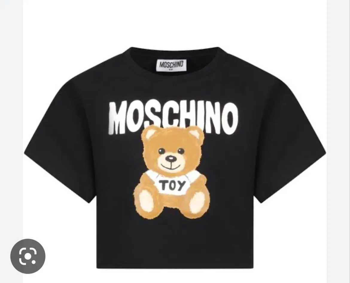 Moschino T-Shirt Bear Black