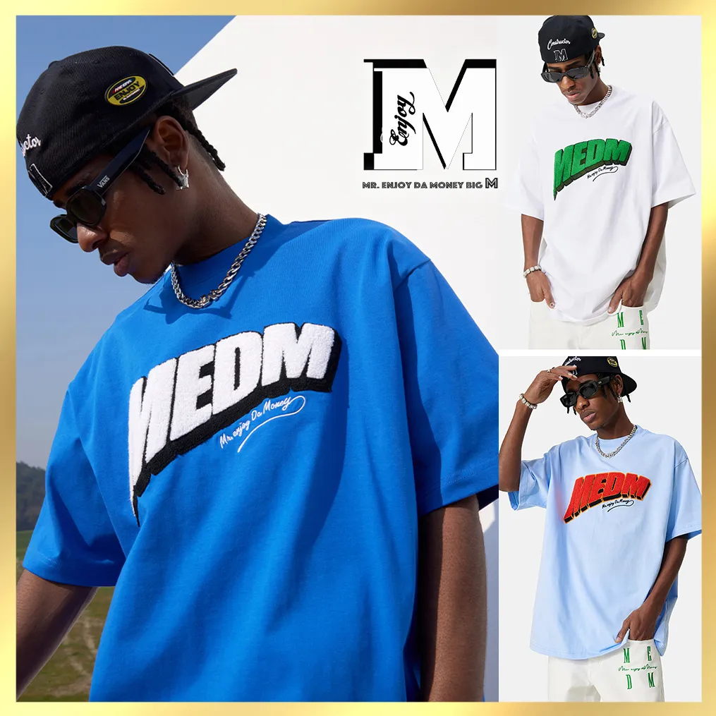 MR. ENJOY DA MONEY  |Crew Neck Unisex Sweat Blended Fabrics Street Style Plain