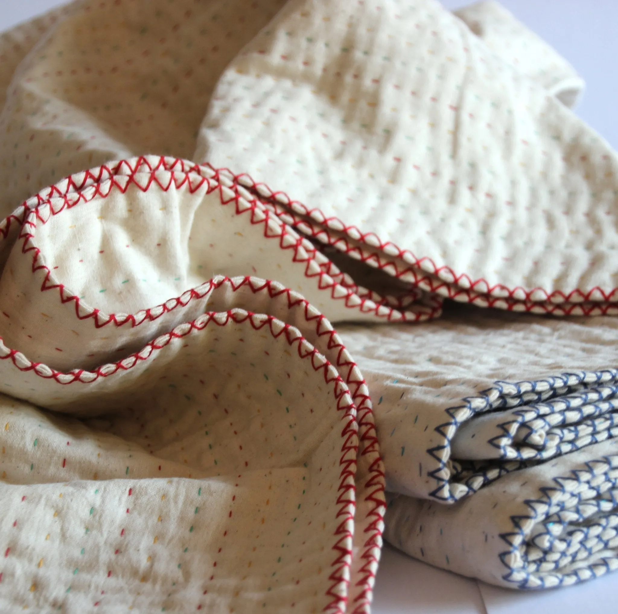 Natural Cotton Throw