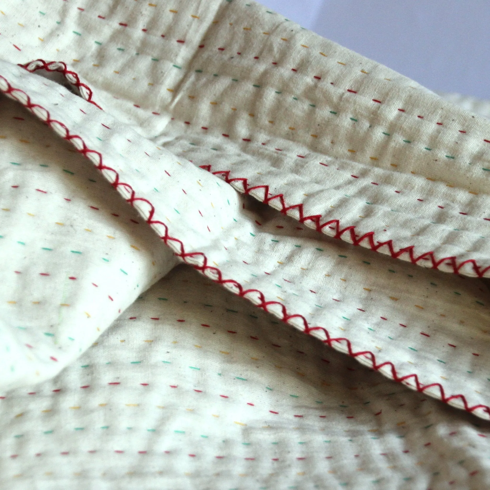 Natural Cotton Throw