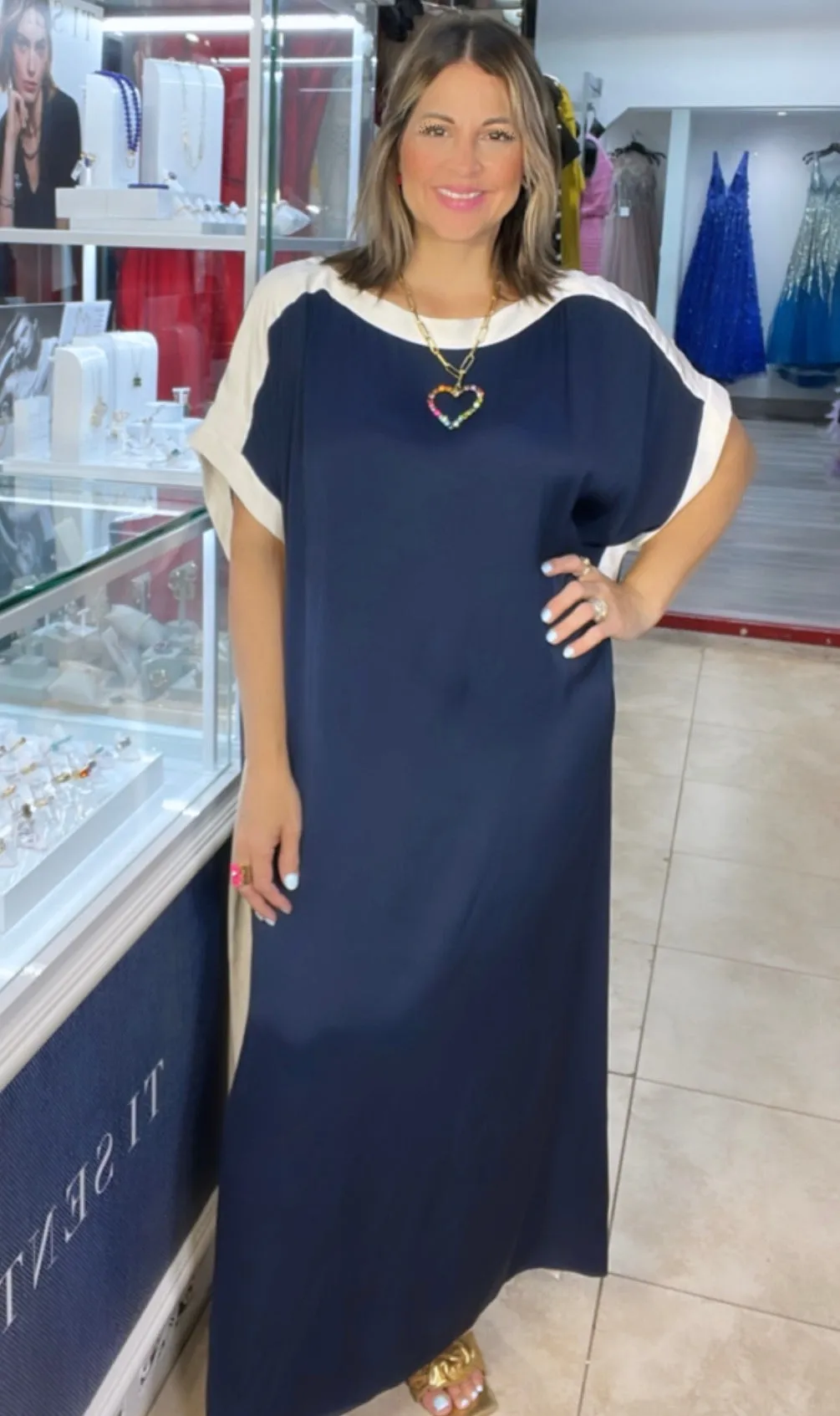 Navy Blue Tunic