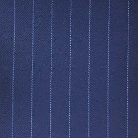 Navy Chalkstripes